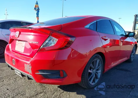 2020 Honda Civic Sport from USA, damaged, VIN 2HGFC2E80LH526934